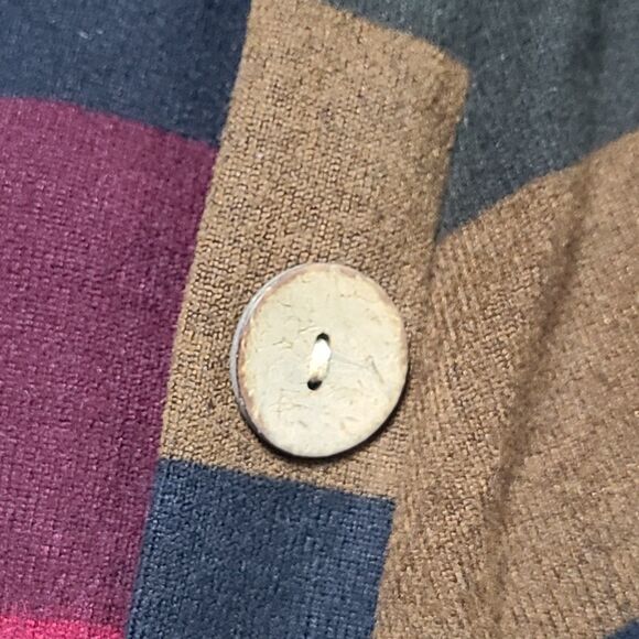 Igenjun Womens Sweater Dress Medium Multicolor Block Stripe Mid Lenght - Picture 10 of 11